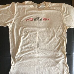 Men’s medium t-shirt. Never worn. NWOT. Cream color. Barney Cools